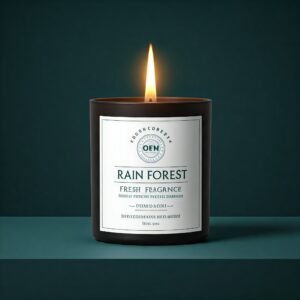 After rain forest fresh fragrance candle