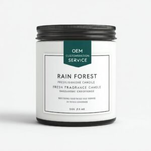 After rain forest fresh fragrance candle