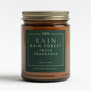 After rain forest fresh fragrance candle