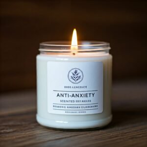 Anti-anxiety aromatherapy fragrance Candle customize