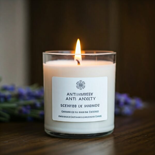 Anti-anxiety aromatherapy fragrance Candle customize