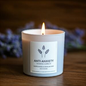 Anti-anxiety aromatherapy fragrance Candle customize