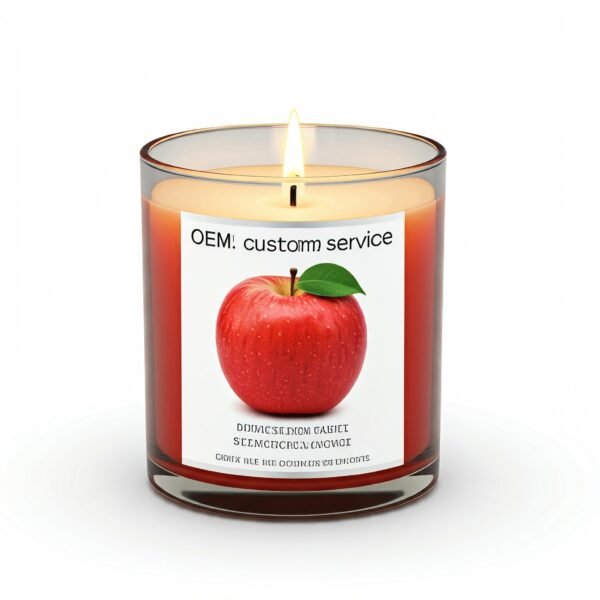 Apple fruit scented candle