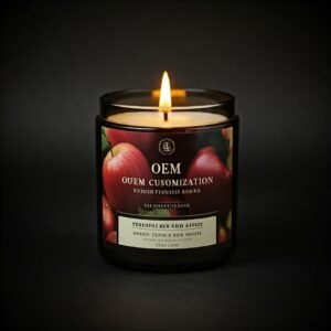 Apple fruit scented candle