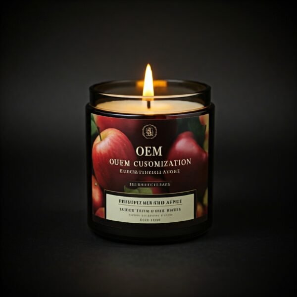 Apple fruit scented candle