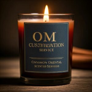 Cinnamon oriental fragrance candles