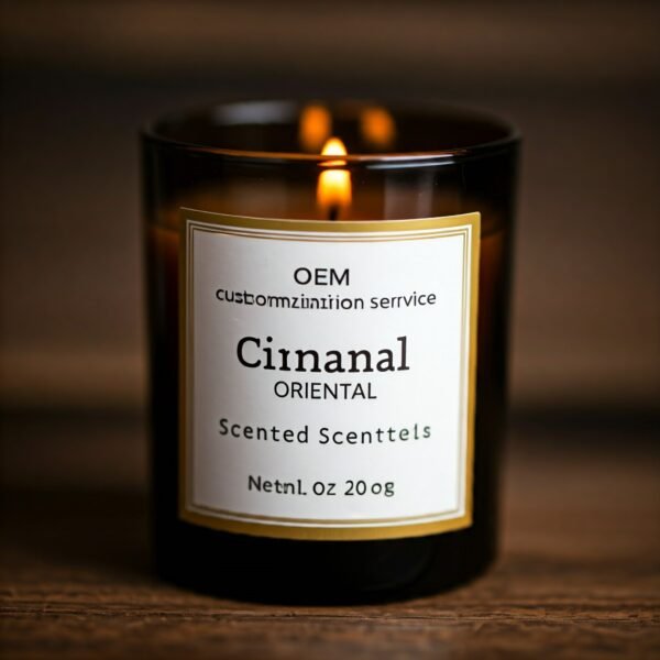 Cinnamon oriental fragrance candles