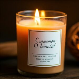 Cinnamon oriental fragrance candles