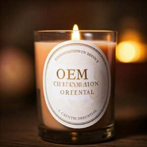 Cinnamon oriental fragrance candle