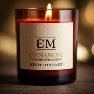 Cinnamon oriental fragrance candle