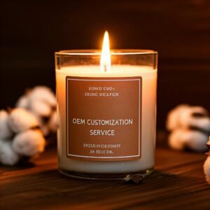 Cotton fresh fragrance candle