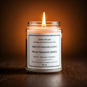 Cotton fresh fragrance candle