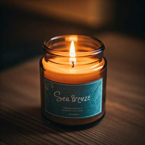 Sea breeze fresh fragrance candle