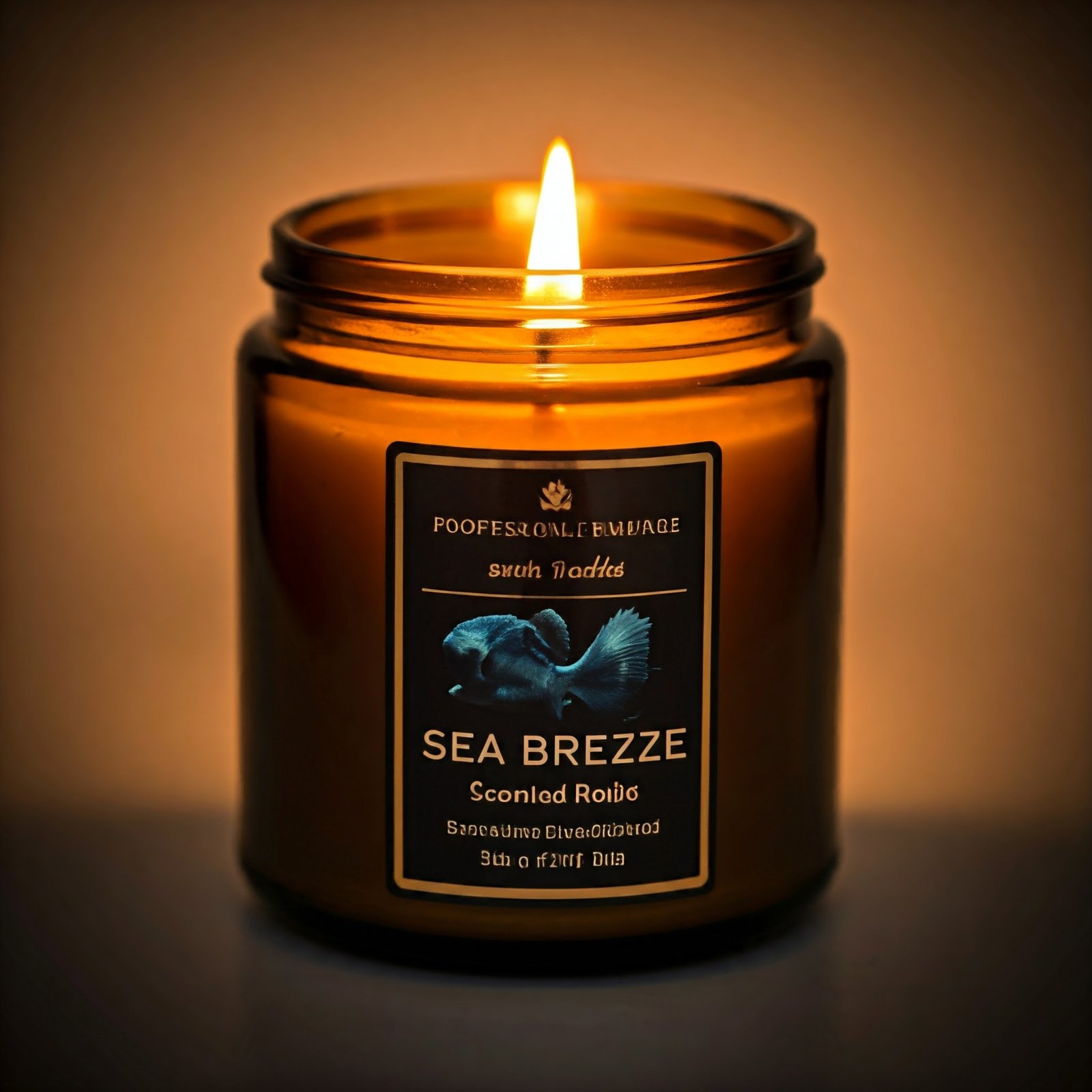 Sea breeze fresh fragrance candle