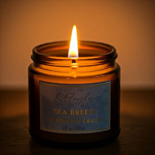 Sea breeze fresh fragrance candle