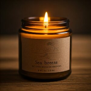 Sea breeze fresh fragrance candle