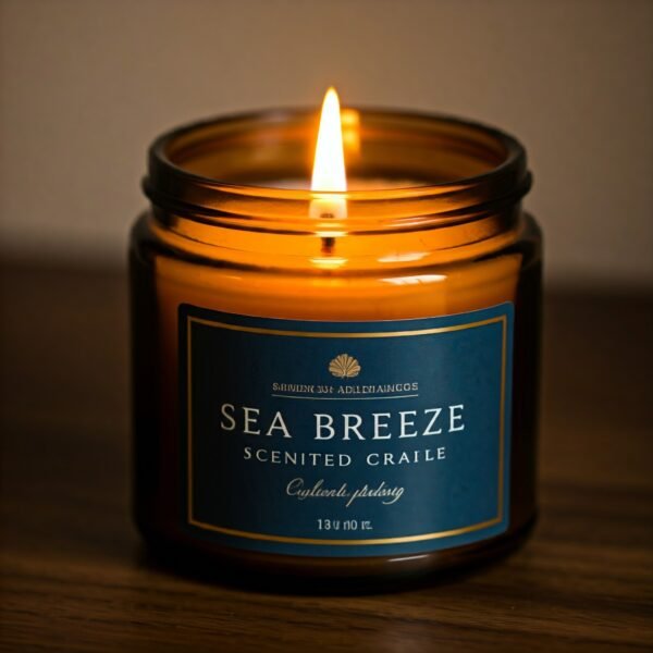 Sea breeze fresh fragrance candle