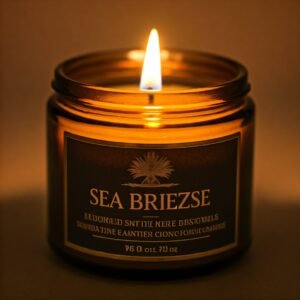 Sea breeze fresh fragrance candle