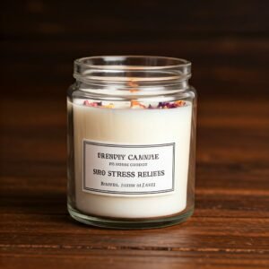 Stress-relieving aromatherapy fragrance Candles