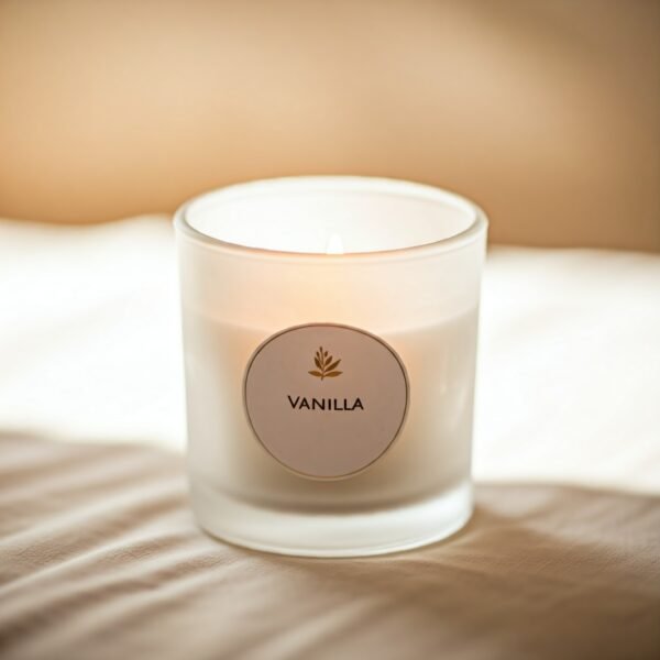 Vanilla oriental fragrance candle