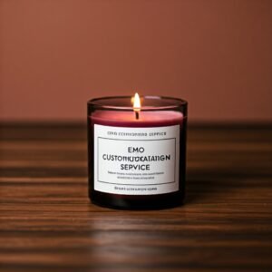 berry scented candle