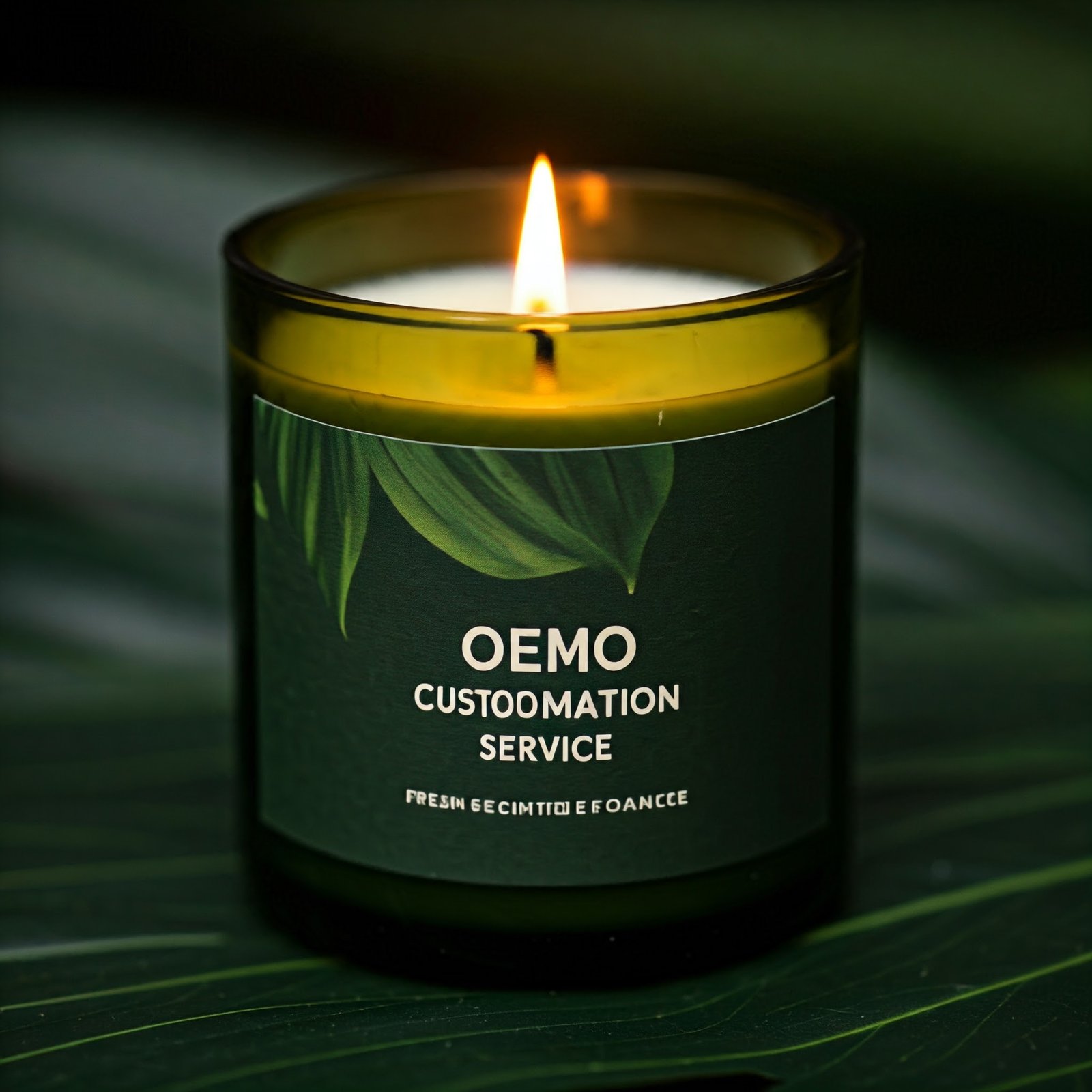 rainforest fresh scented candle